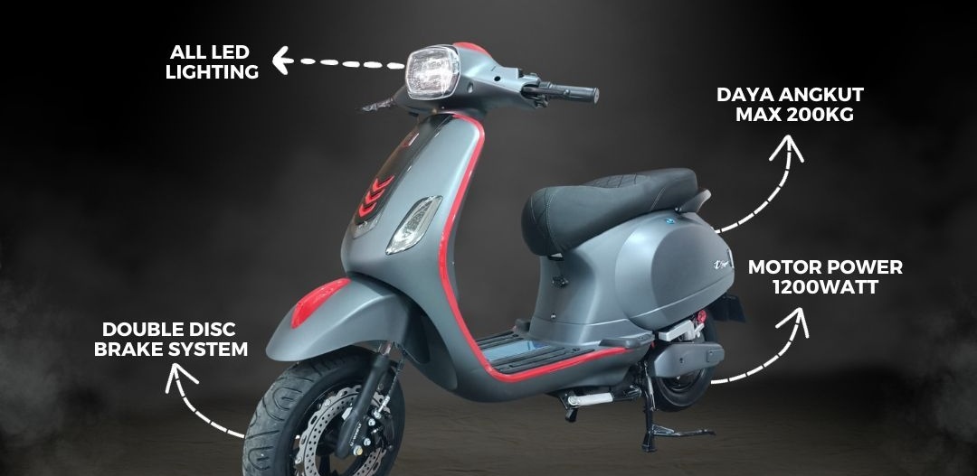 3 Pilihan Motor Listrik Mirip Vespa Primavera di 2025, Desain Retro Classy dengan Harga Mulai Rp9 Jutaan