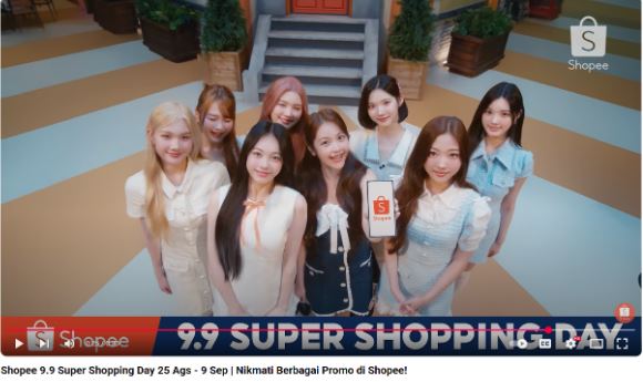 Seru Banget! Performance Hearts2Hearts di Iklan Shopee 9.9 Super Shopping Day 