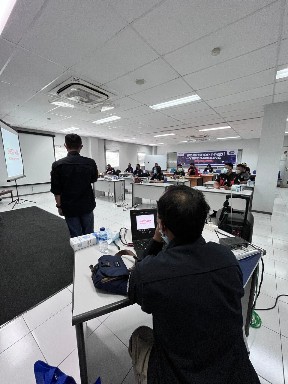 Kegiatan Pertama YRFI Bandung Setelah Hari Raya Idul Fitri 2022, Workshop Pertolongan Pertama Gawat Darurat 