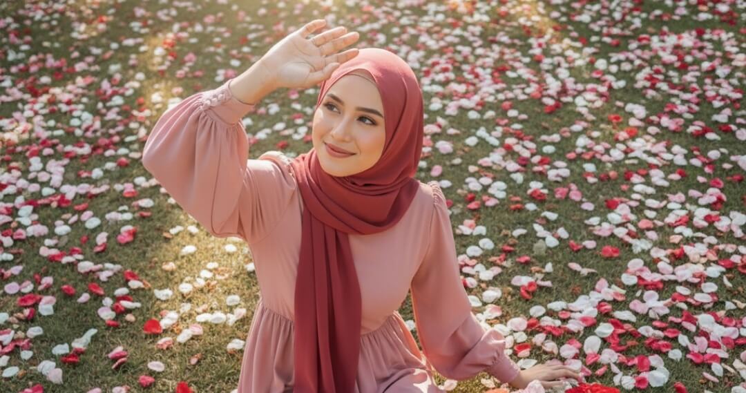 Kumpulan Prompt Gemini AI Wanita Berhijab, Wajah Asli Natural 100 Persen Real Ngga Kelihatan Editan