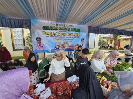 Bupati Eman Suherman Jamin Harga Pangan Stabil 