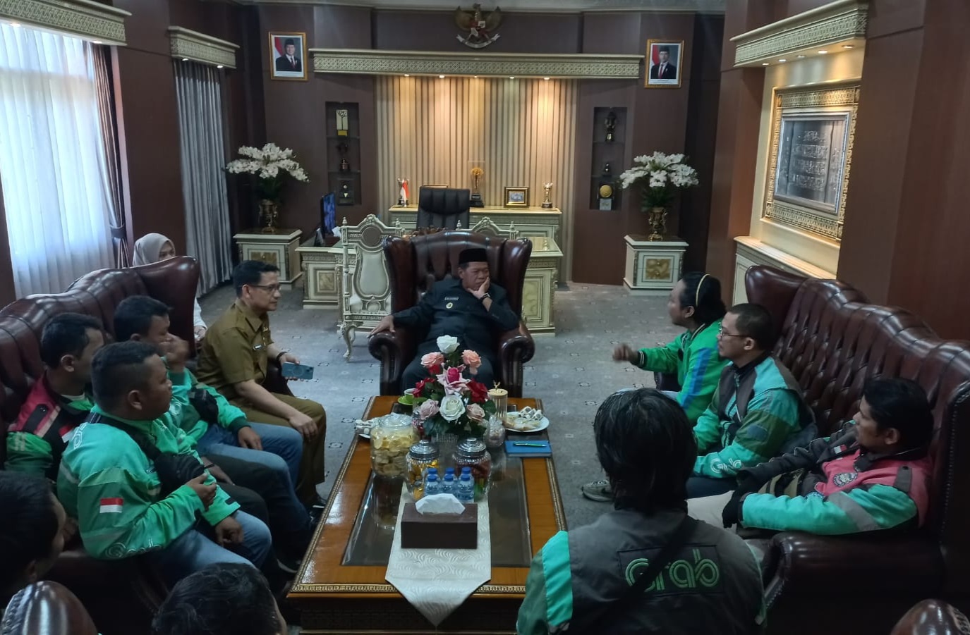 Bupati Eman Suherman Dorong Ojol Masuk Program BPJS Ketenagakerjaan