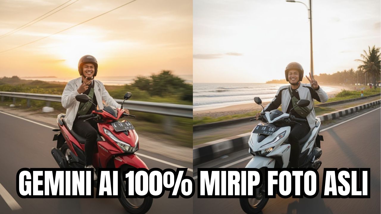 Mau Pamer Foto Touring Tapi Uang Menipis? Prompt Gemini AI Realistis Ini Solusinya, 5 Detik Langsung Jadi!