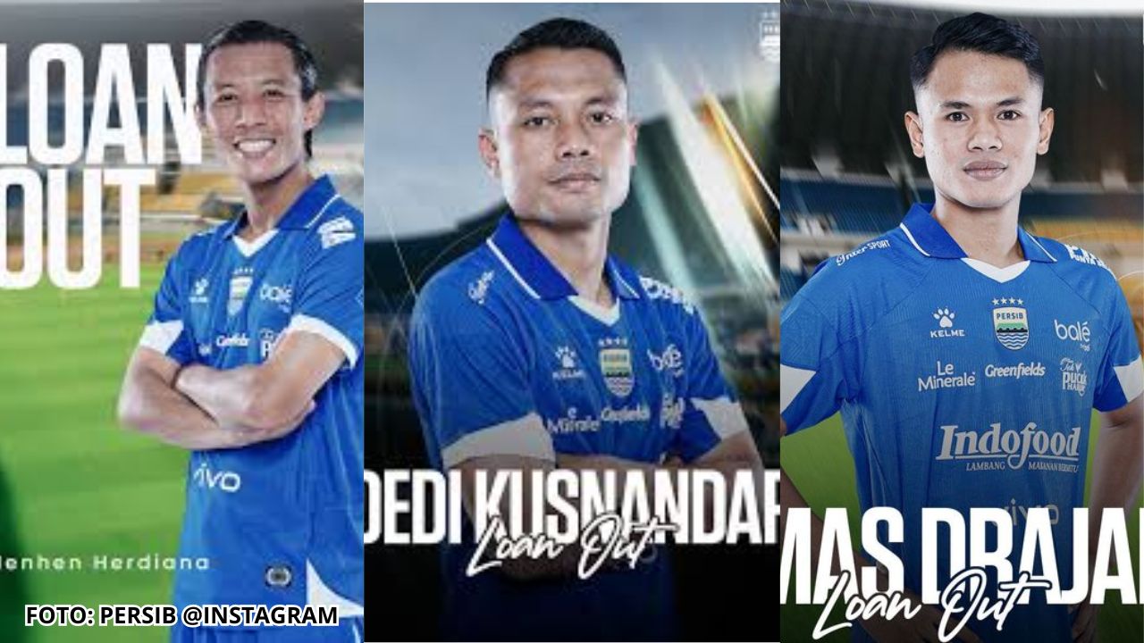 Kabar Mengejutkan Dari Persib Bandung, Tiga Pemain Persib Bandung di Loan Out Sampai Akhir Musim!