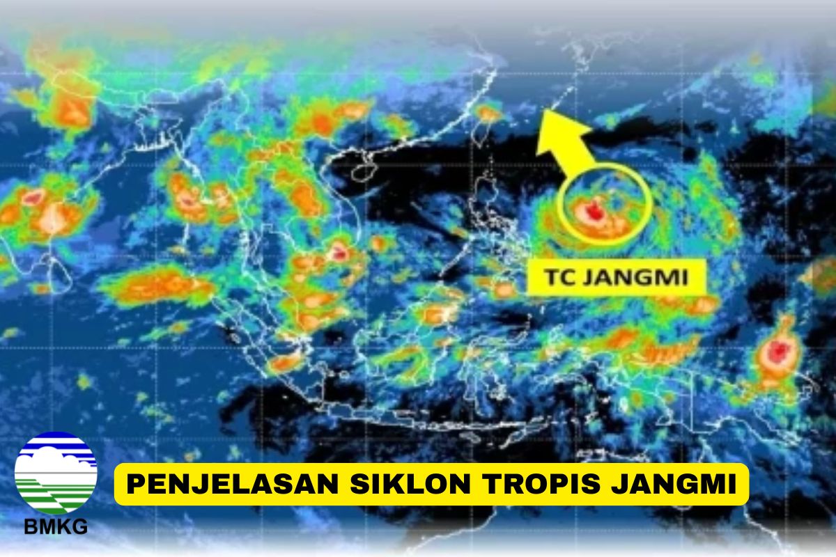 Apa Itu Siklon Jangmi? Ini Dampaknya ke Cuaca Indonesia dan Wilayah yang Perlu Waspada