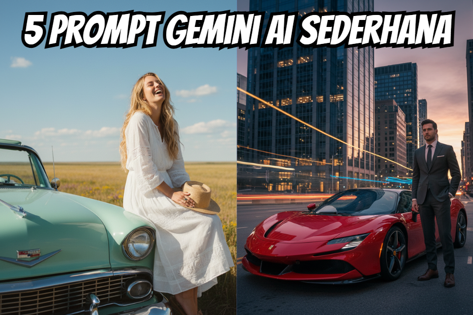 Estetik Banget! 5 Prompt Gemini AI Ini Bisa Buat Foto Kamu Makin Elegan, Hasilnya Sangat Menakjubkan!