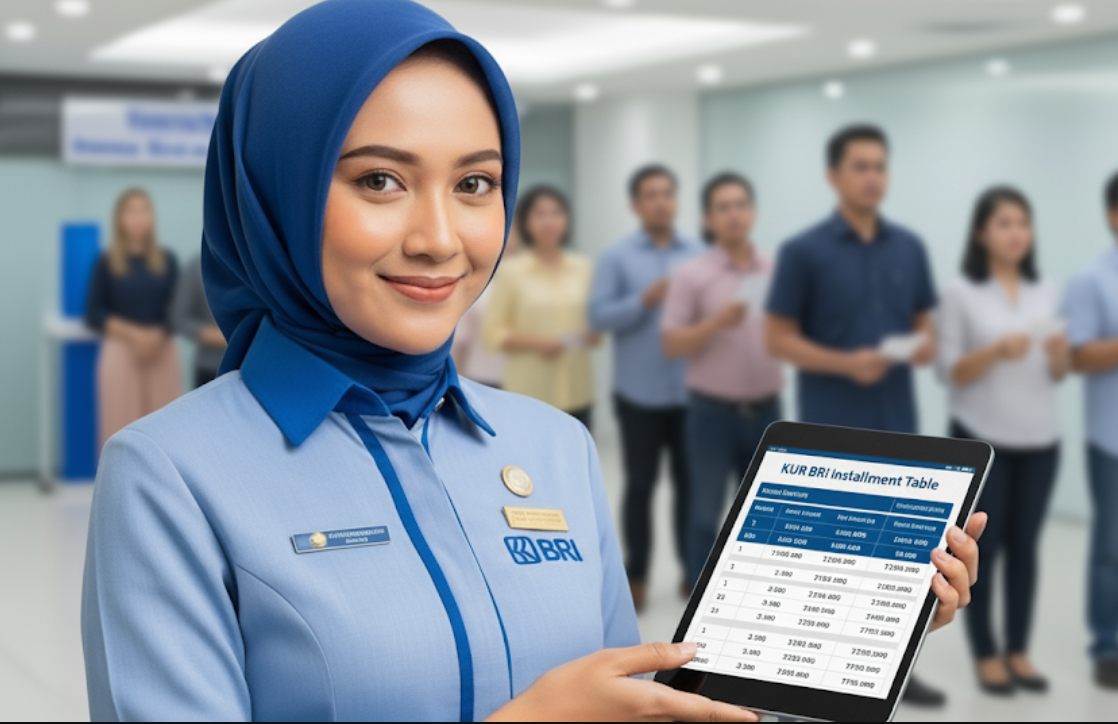 Pinjaman Rp100 Juta Cicilan Mulai dari 2,5 Juta, Cek Tabel Angsuran KUR BRI 2025 Terbaru Per September