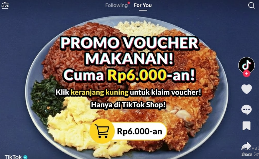 Beli Voucher Ayam Mang Katsu Cuma Rp 6 Ribuan di TikTok Shop, Segera Klaim Sebelum Harganya Balik Lagi