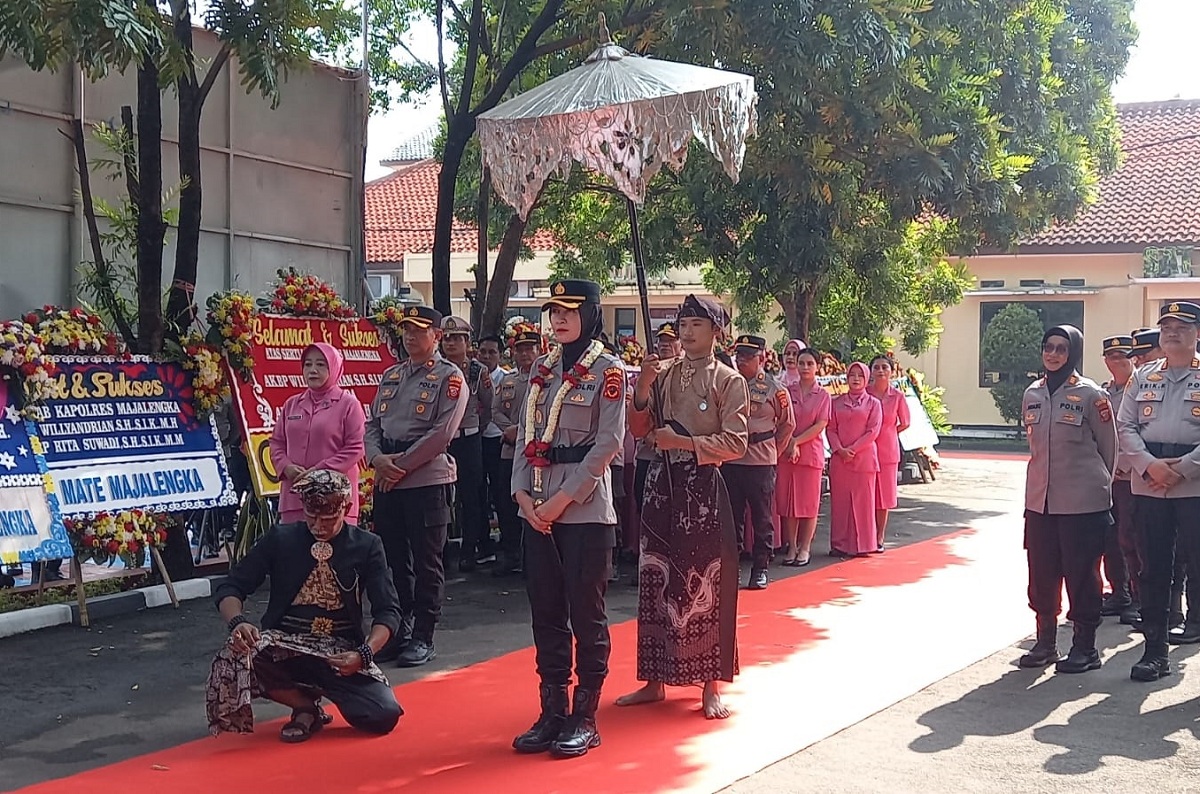 AKBP Rita Suwadi Resmi Jabat Kapolres Majalengka
