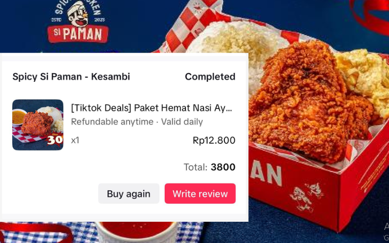 Temukan dan Klaim Kumpulan Voucher TikTok Makanan Murah Rp3 Ribuan, Ada Dominos Pizza Hingga Spicy Si Paman