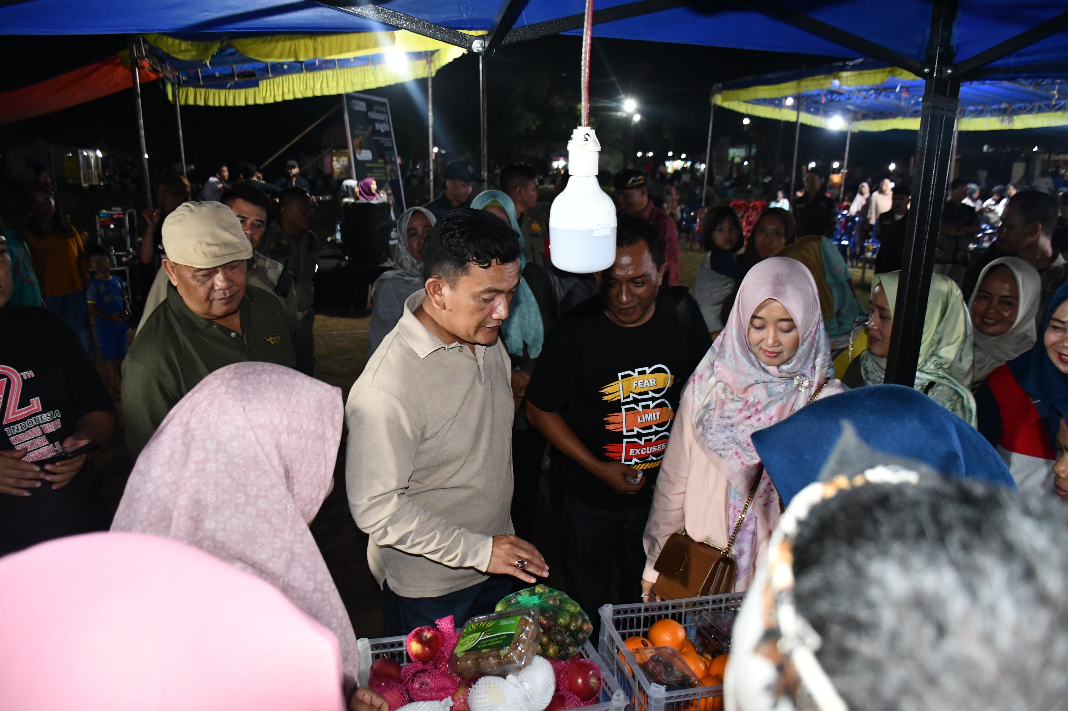 Pj Bupati Dedi Supandi, Kuliner Night Tingkatkan Potensi Perekonomian UMKM Lokal Majalengka.   