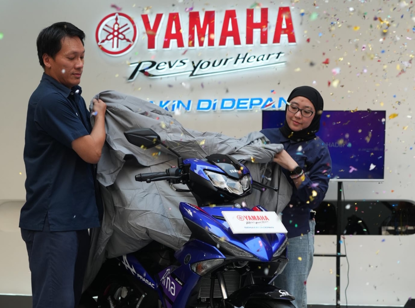 Yamaha Luncurkan Livery MX King 150 Prima Pramac di Jakarta Fair, Penuhi Semangat Penikmat Balap