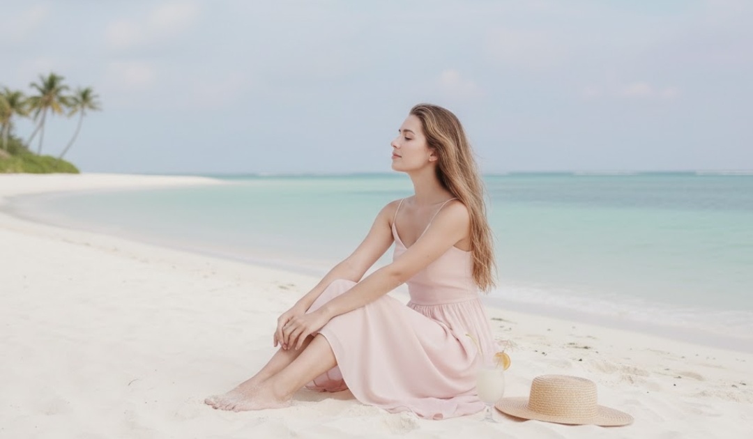 Ini dia Kumpulan Prompt Gemini AI Khusus Cewek, dengan Latar Pantai yang Cerah dan Soft Aesthetic