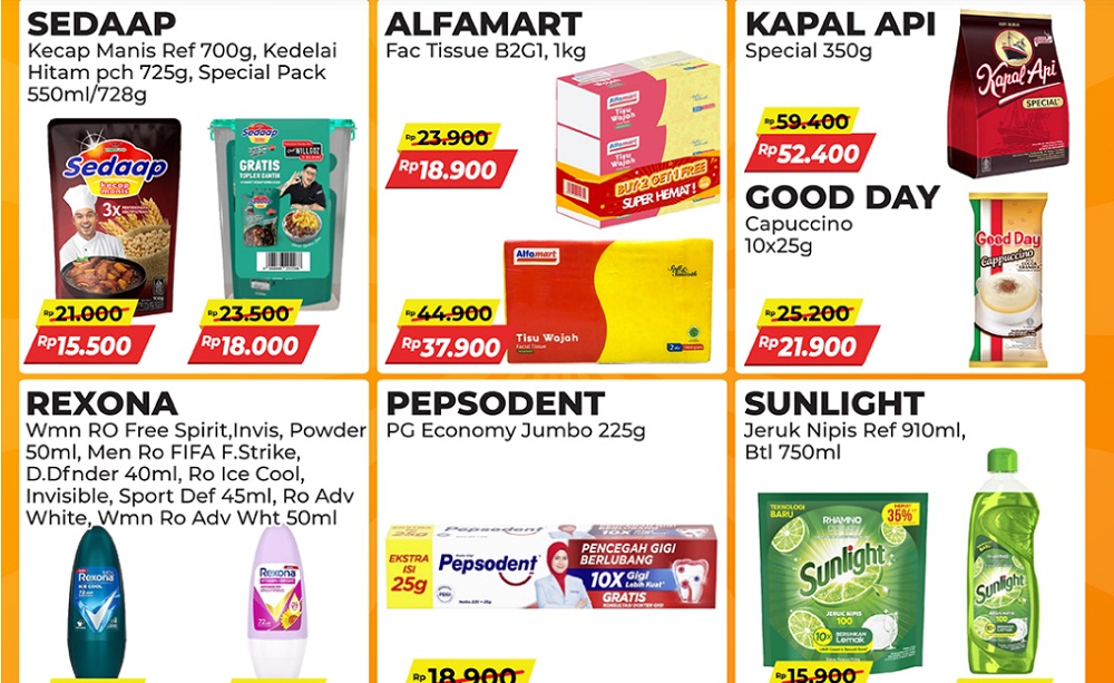 Promo Alfamart Hari Ini Senin 3 November 2025, Susu hingga Mie Instan Banting Harga Gede-gedean