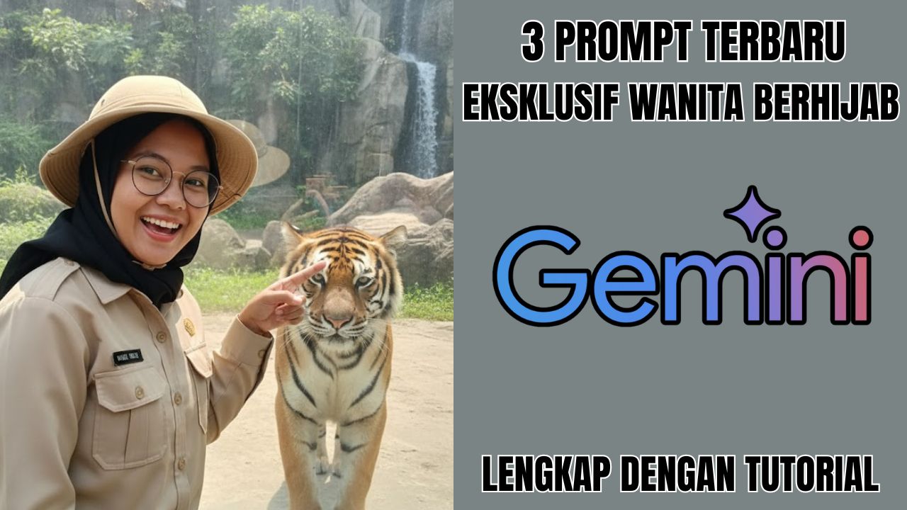 Eksklusif 3 Prompt Gemini AI Terbaru Khusus Wanita Berhijab Bisa Tampilkan Hasil Instan 5 Detik Langsung Jadi!