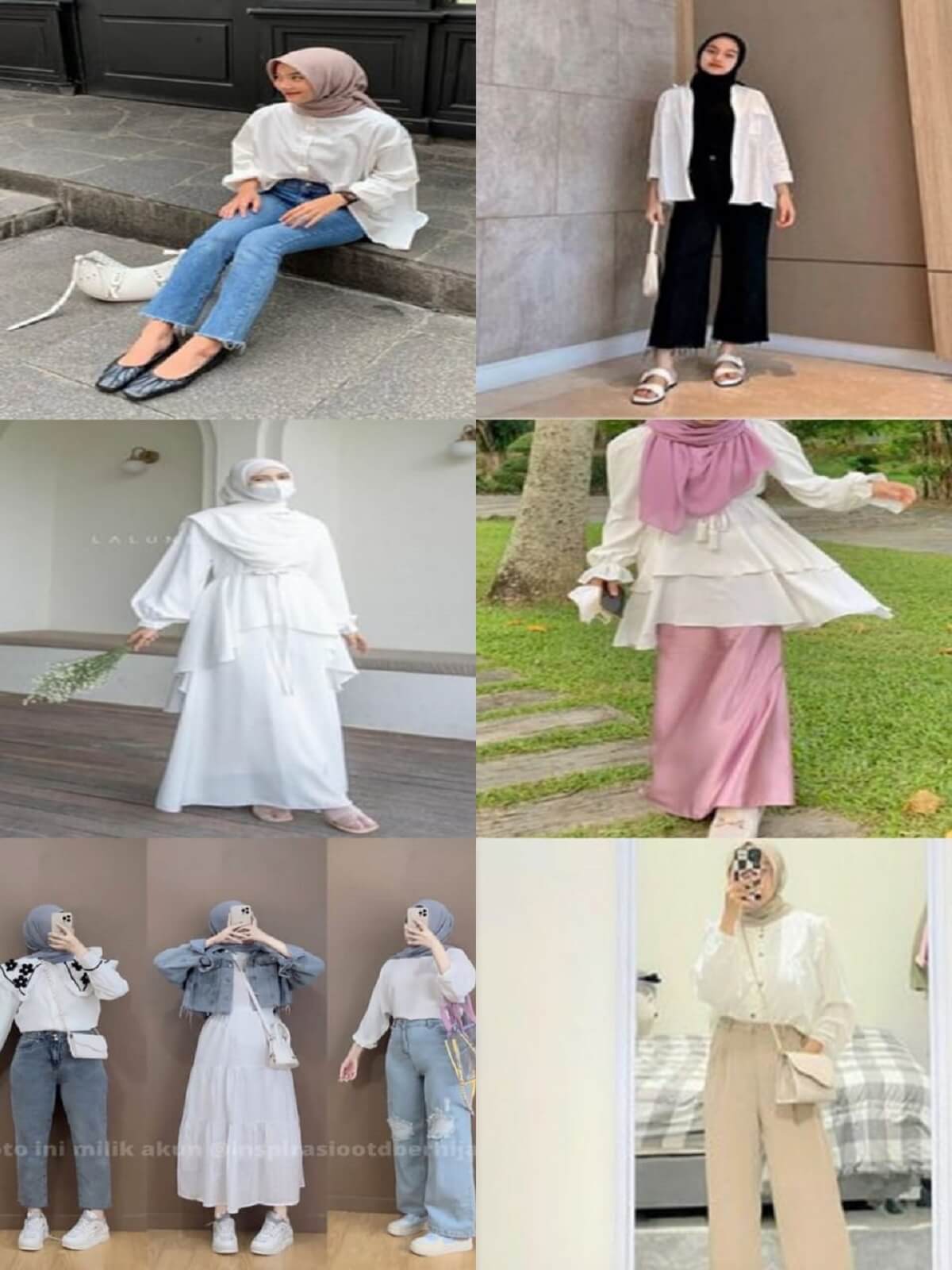 Baju Putih Cocok dengan Jilbab Warna Apa? Yuk Simak Jawabannya untuk Tampil Anggun dan Elegan!