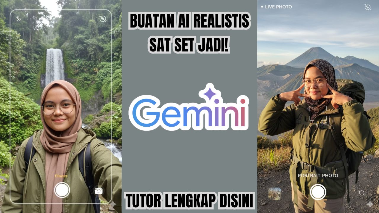 Wow! Prompt AI Cewek Agar Terlihat Nyata Ini Bisa Edit Foto Kamu Seperti Bukan Hasil Prompt Gemini AI! 