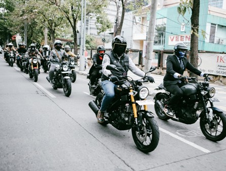 Ride to The Future, Puluhan Bikers Nikmati Keseruan XSR 155 Motoride di Surabaya