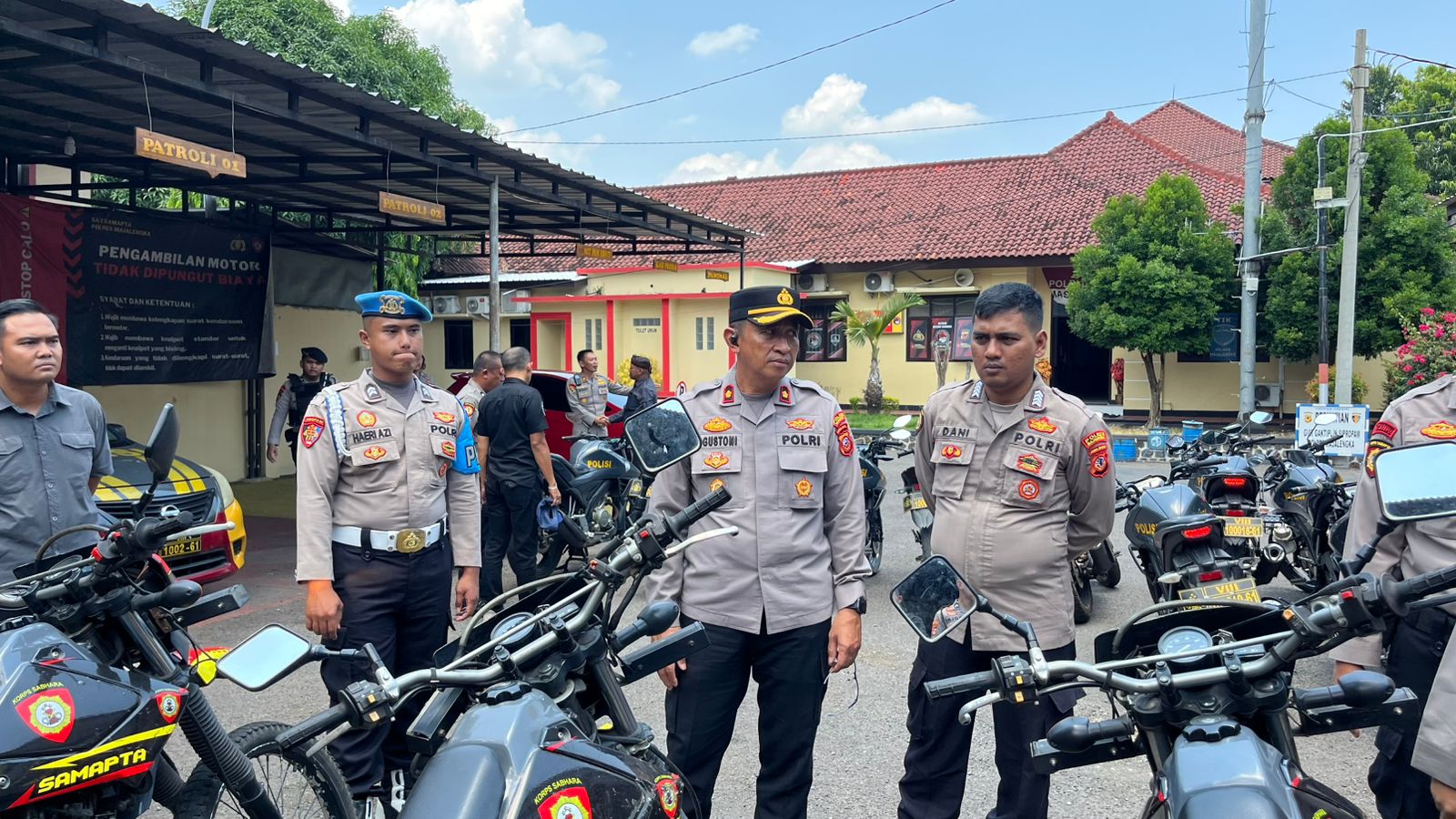 Polres Majalengka Gelar Pengecekan Randis, Pastikan Kelayakan dan Administrasi Kendaraan Dinas