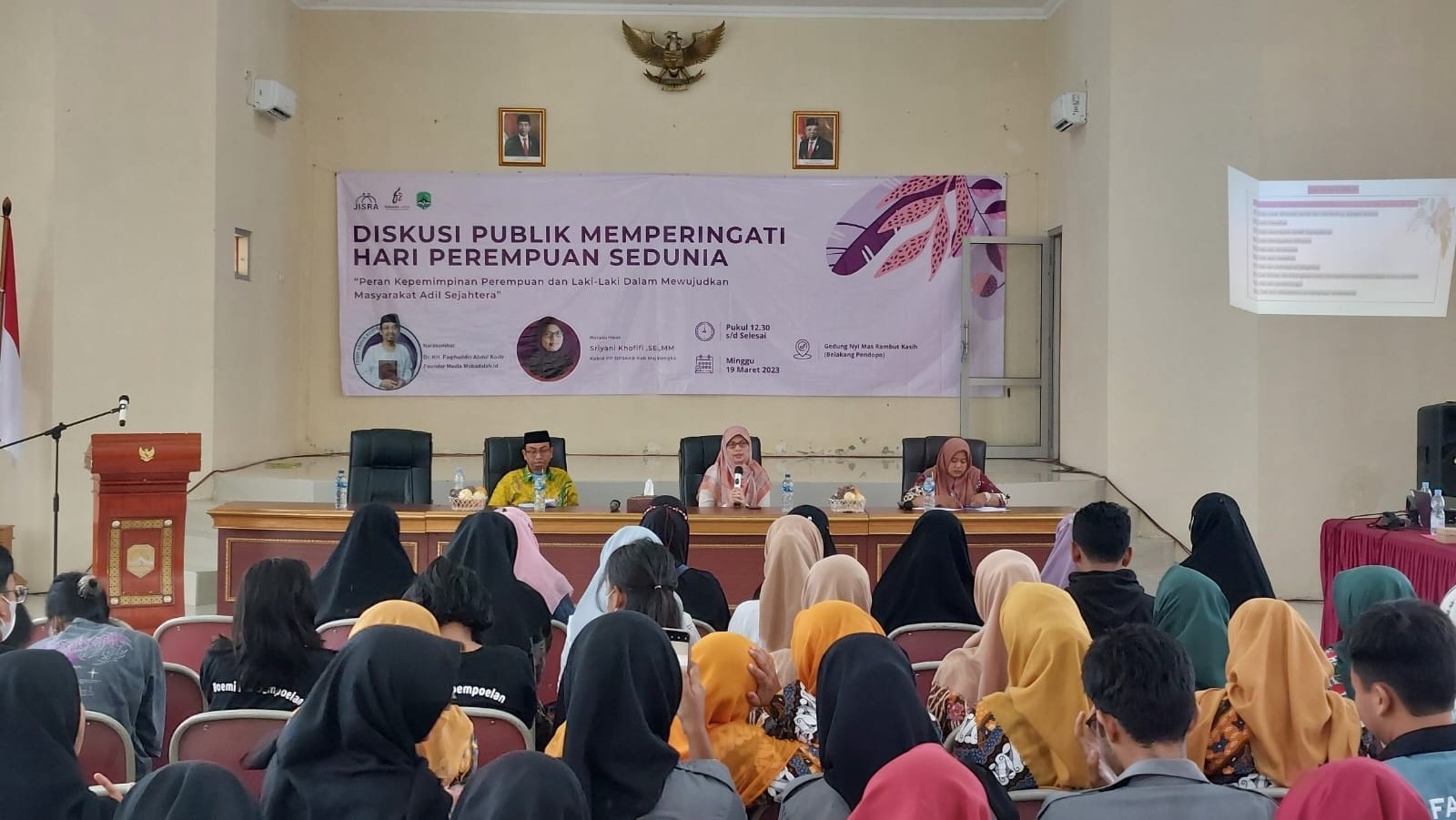 Fahmina dan DP3AKB Diskusi Publik Peringari Hari  Perempuan Sedunia