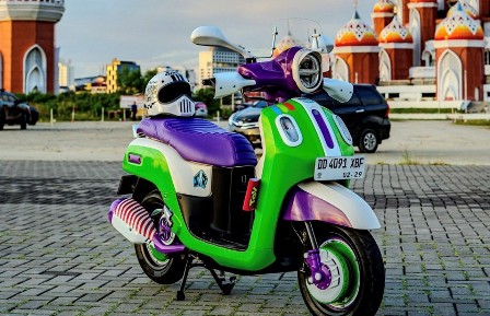 Kreativitas Tanpa Batas! Yamaha Fazzio Hybrid Tampil Anti-Mainstream Lewat Ragam Modifikasi Penuh Karakter
