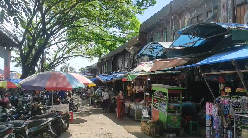 Lebih dari 50% Kios Kosong, Pasar Sindangkasih Majalengka Kian Sepi