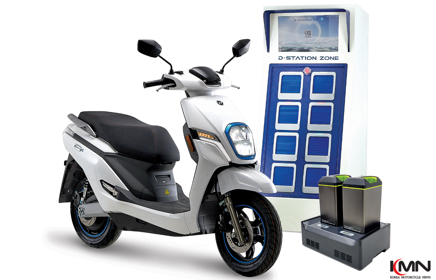 Jarak Tempuh 120 Km dan Kecepatan Maximum 80 Km/Jam, Inilah Motor Listrik Korea Yang Bikin Produsen China dan 