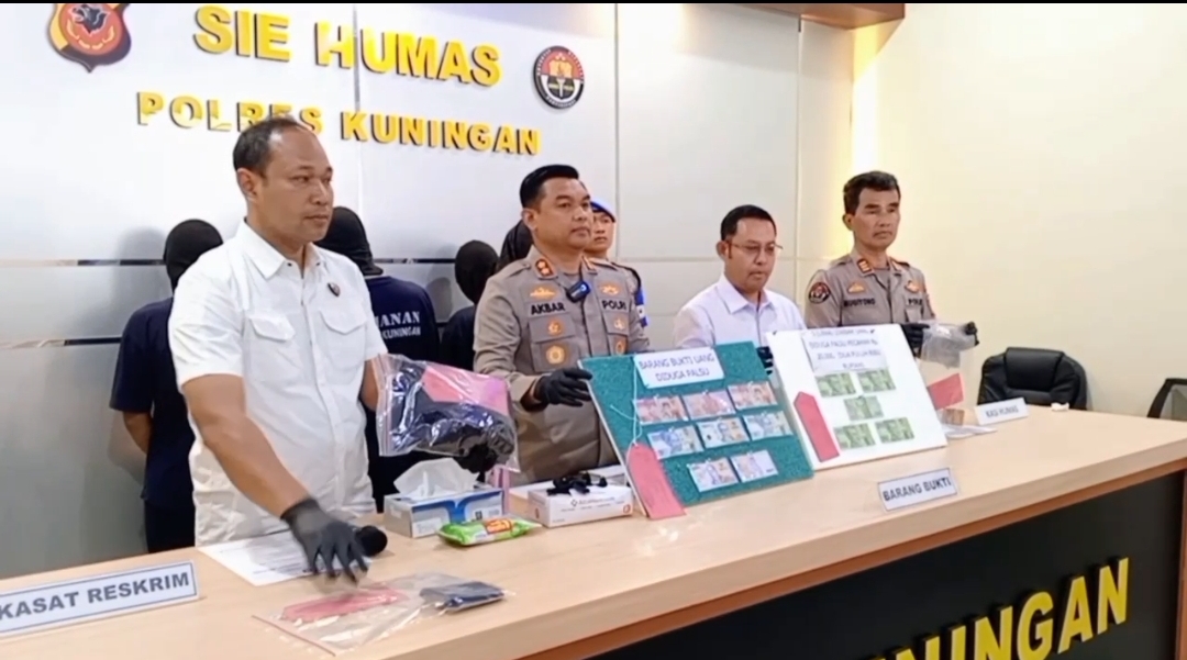 Oknum ASN PPPK Kuningan Nekat Edarkan Uang Palsu Hasil Print, Terancam 15 Tahun Penjara
