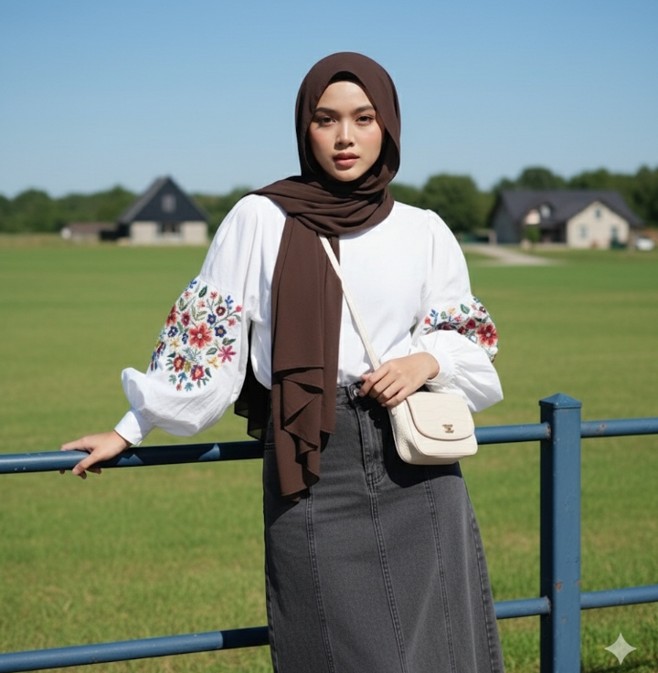 Kumpulan Prompt Gemini AI Wanita Berhijab Mirip Seperti Asli, Cantik Natural dan Gak Keliatan Editan