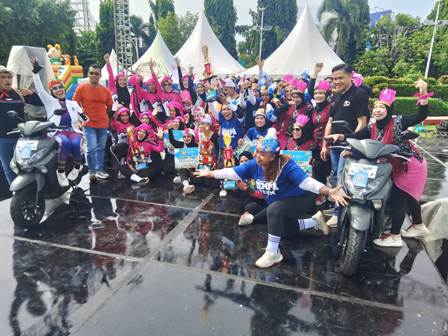 Anti Bingung Isi Waktu Luang Liburan Akhir Pekan Bareng Keluarga, Yamaha Grebek Pasar Rame Sukses di Tiga Kota