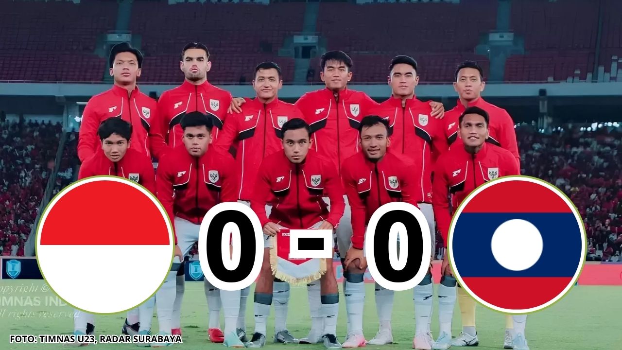 Hasil Indonesia vs Laos U23 Kualifikasi Piala Asia U23: Garuda Muda Gagal Tumbangkan Laos di Laga Perdana!