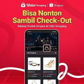 Belanja Online Kini Lebih Dekat dengan Hiburan, Vidio dan Shopee Perkenalkan Vidio Shopping