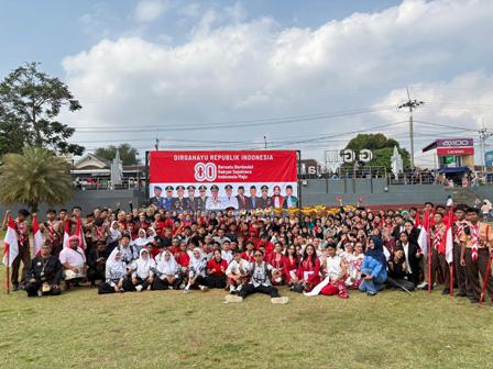 Kemerdekaan Jadi Ruang Refleksi Hadapi Tantangan, SMP Netima  Tunjukan 'Kemilau Nusantara'