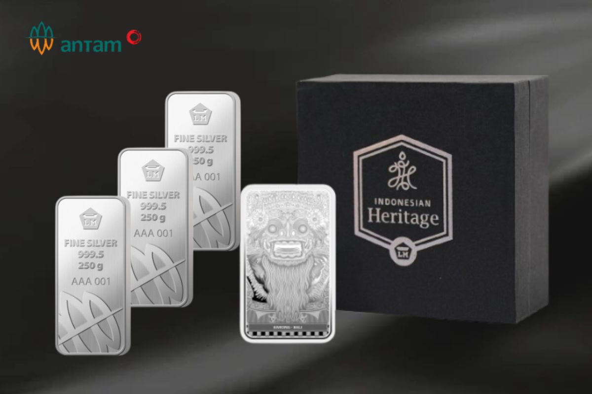 Setelah 2 Hari Kena Tekanan Harga, Perak Antam Heritage Hari Ini Kembali Naik Tajam! 