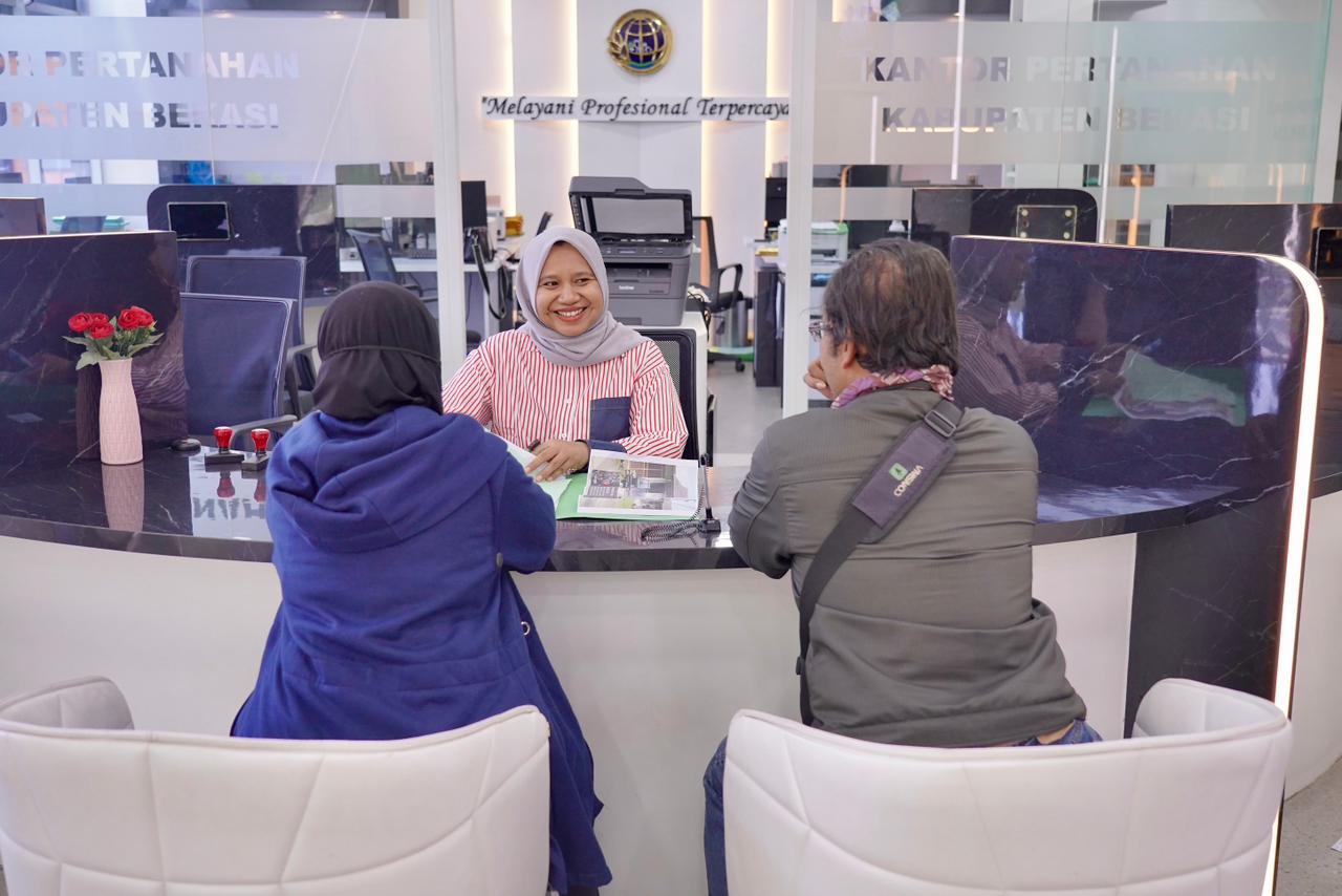 Layanan Pertanahan Tetap Aktif di Libur Nataru, Warga Bekasi Manfaatkan Urus Sertipikat