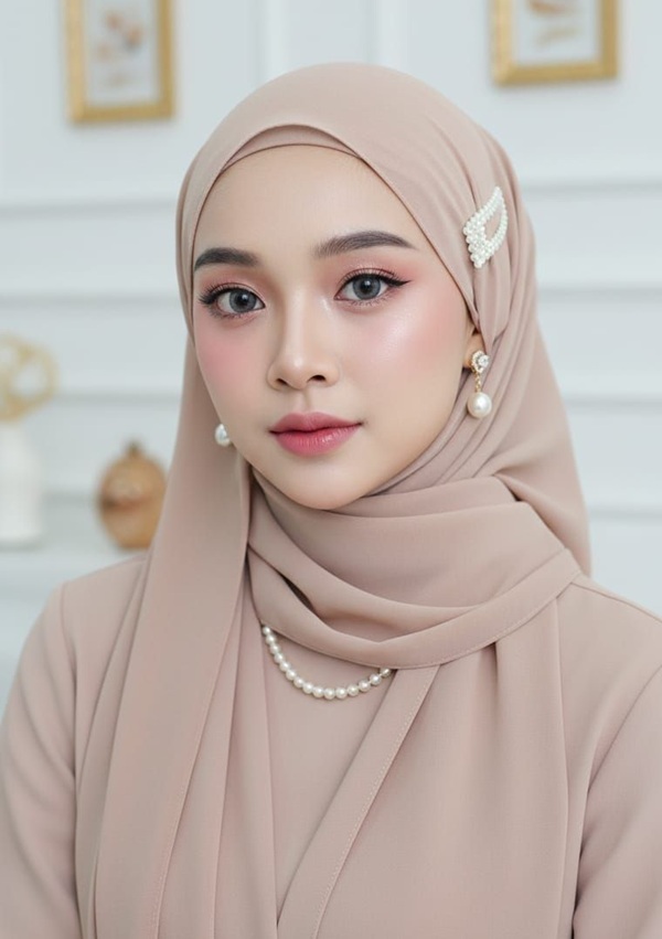 Ubah Foto Kamu Menjadi Lebih Elegan dan Fotogenik dengan Menggunakan Prompt Gemini AI Wanita Berhijab Terbaru