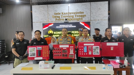 Bongkar Enam Kasus Narkoba, Polres Majalengka Tangkap Tujuh Tersangka dalam Operasi Antik 2025