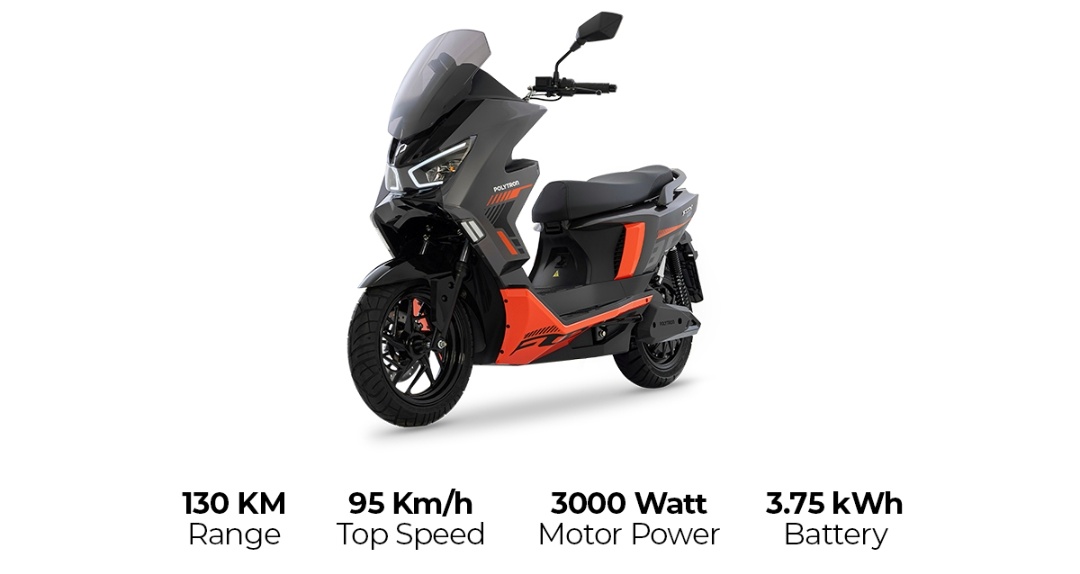 3 Motor Listrik Polytron Buat Pekerja Kantoran, Mobilitas Harian Disupport Jarak Tempuh Capai 130 Km