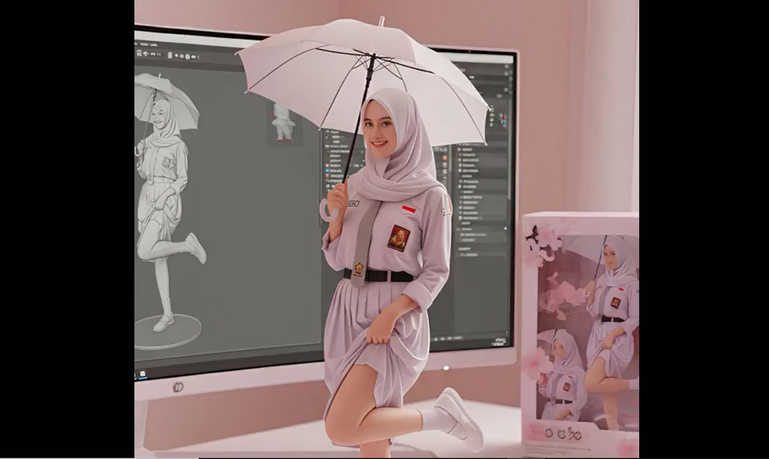 Foto Realistis Latar Belakang Aestethic, Prompt Gemini AI Foto Miniatur Viral, Anti Gagal 100 Persen Sukses