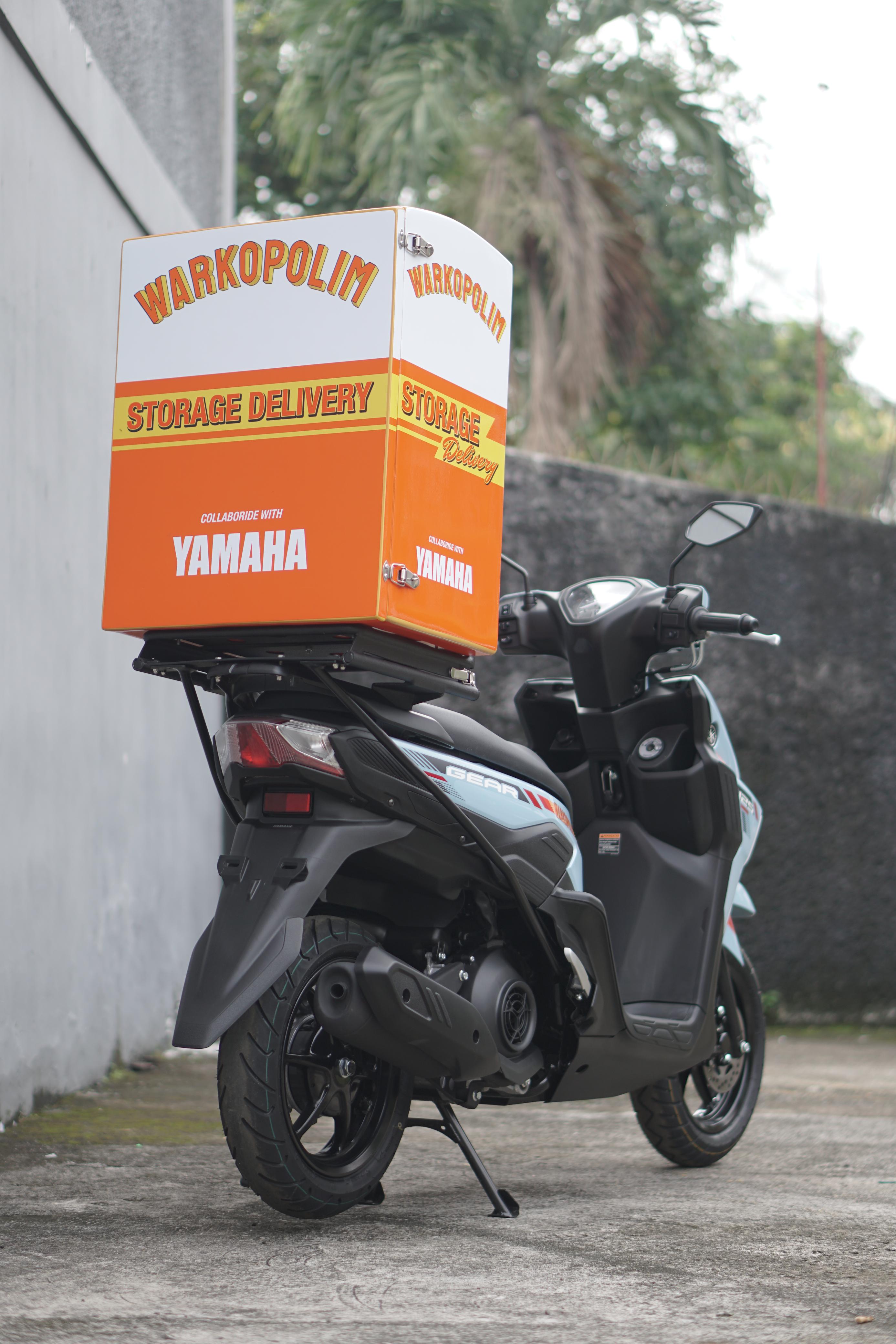 Terbukti Tangguh dan Multi-Fungsi, YAMAHA GEAR ULTIMA Jadi Pilihan Motor Operasional di Warkopolim