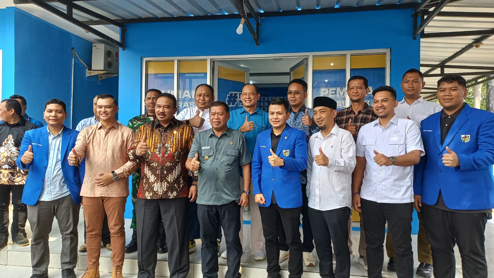 Bupati Eman Resmikan Rumah Aspirasi Pemuda DPD KNPI Majalengka