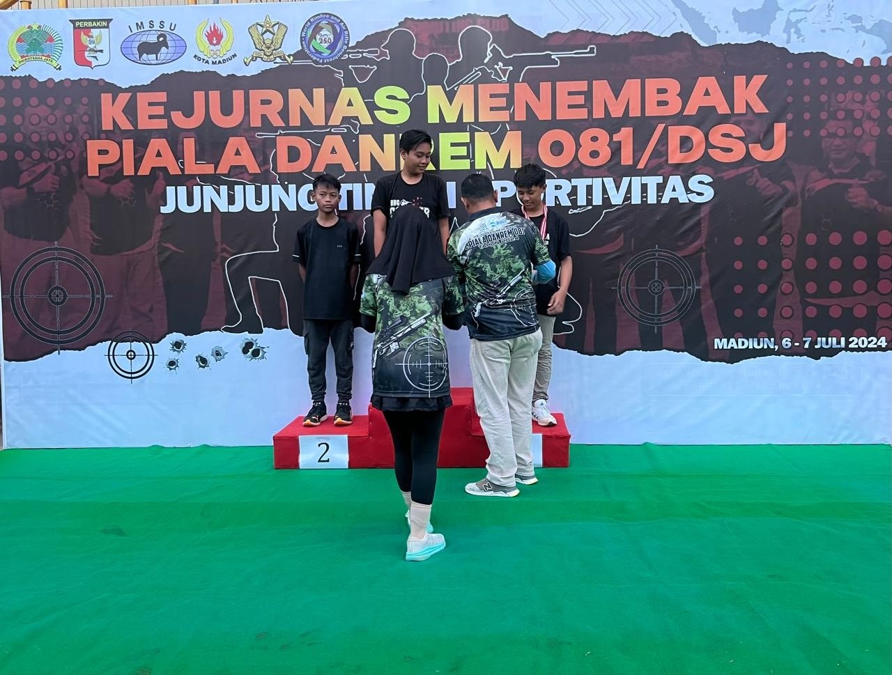 Atlet Menembak Junior Juara Kejurnas 