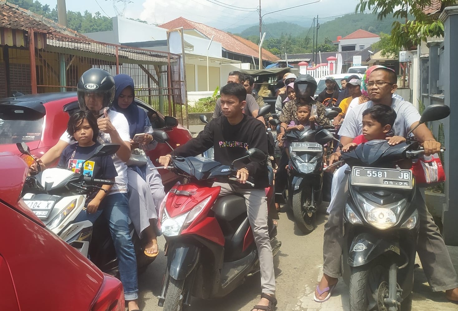 Libur Lebaran, Jalan Menuju Objek Wisata di Majalengka Macet