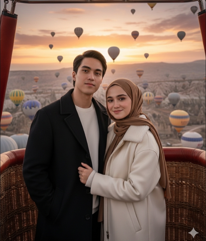Couple Goals Abis! Ini Kumpulan Prompt Gemini AI Edit Foto Pasangan Romantis Ala Travelling Mewah