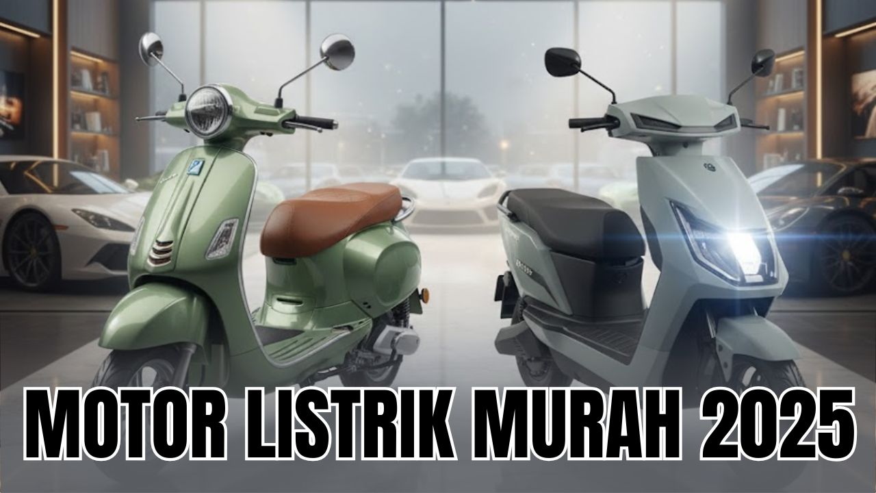 Harga Motor Listrik Termurah di Tahun 2025: Rekomendasi Untuk Kamu yang Cari Motor Listrik Kuat dan Minimalis!