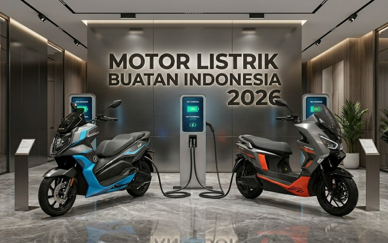 5 Merek Motor Listrik Buatan Indonesia yang Bagus dan Layak Dibeli 2026, Lebih Bagus dari Motor Buatan Jepang