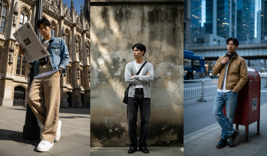 Kumpulan Teks Prompt Gemini ai Foto Pria yang Lagi Trend di Tiktok, Konsep Potret Modern dan Gaya OOTD Stylish