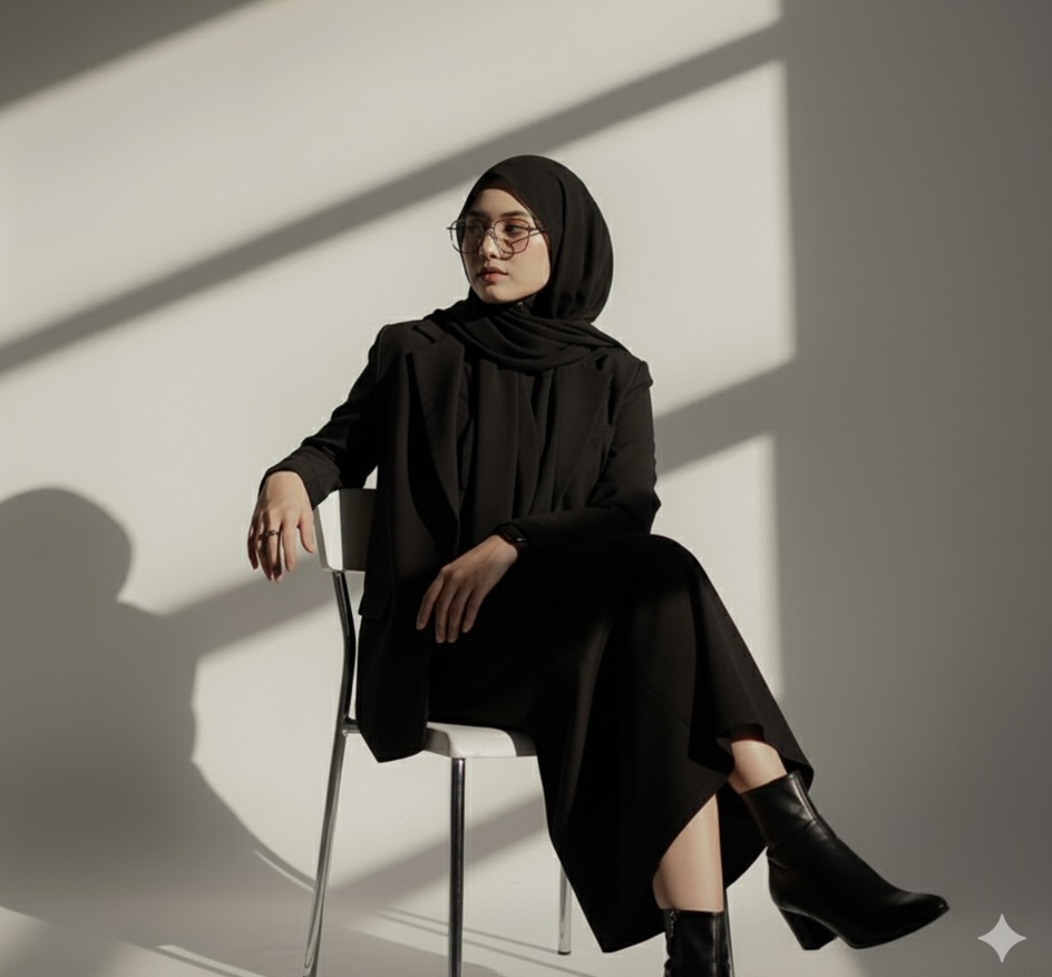 Jadi Elegan dan Berwibawa, Cobain Yuk Edit Foto Prompt Gemini AI Wanita Berhijab dengan Looks Mature Dewasa