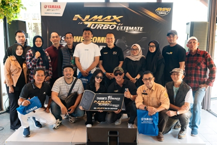 Yamaha Jabar Serahkan NMAX 'TURBO' TECH MAX ULTIMATE