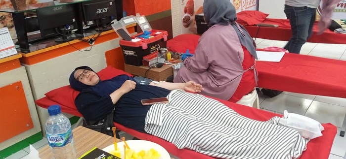 PMI Gencar Lakukan Donor Darah di Pusat Perbelanjaan Masih Minim